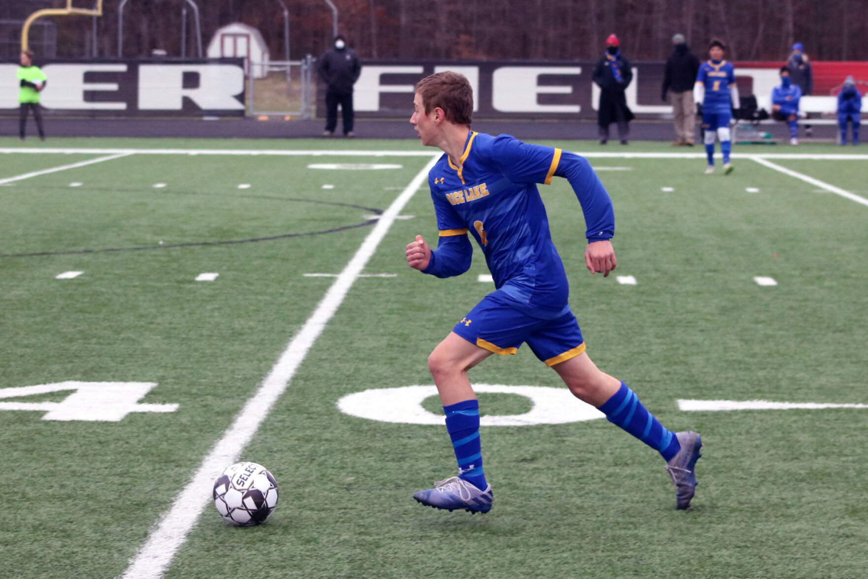 Rice Lake boys soccer Division 2 sectionals vs. Medford 10-31-20